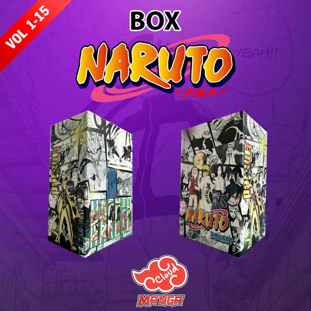 Box Naruto dùng để bày truyện -