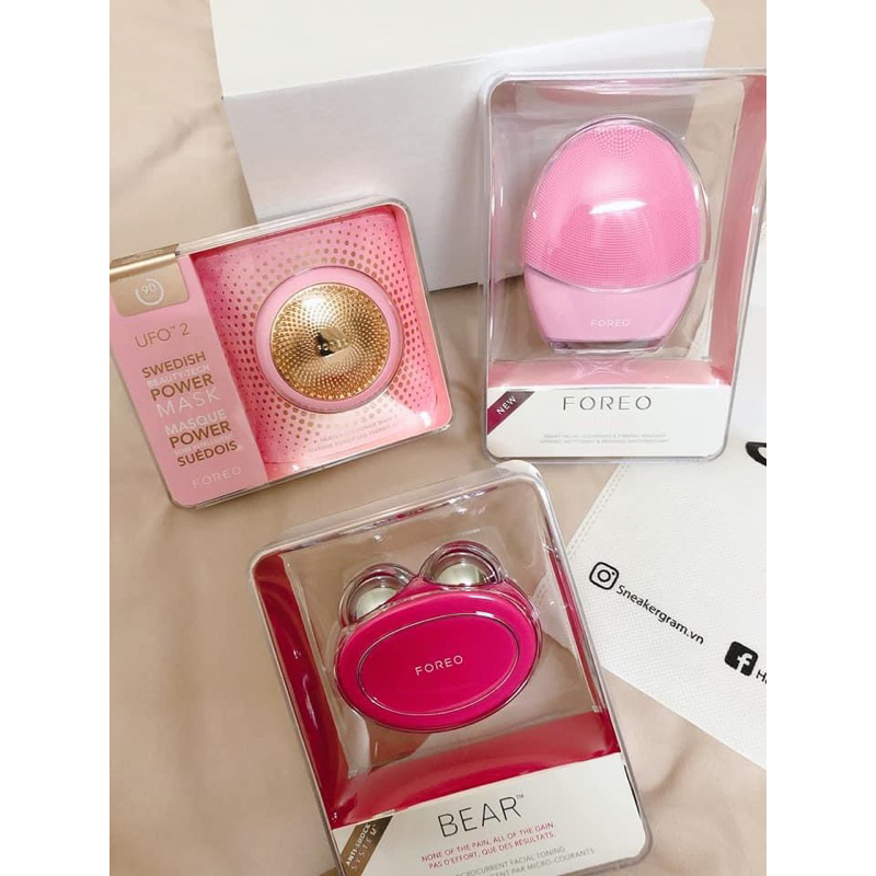 Máy rửa mặt FOREO LUNA 3 chính hãng - Đủ bill