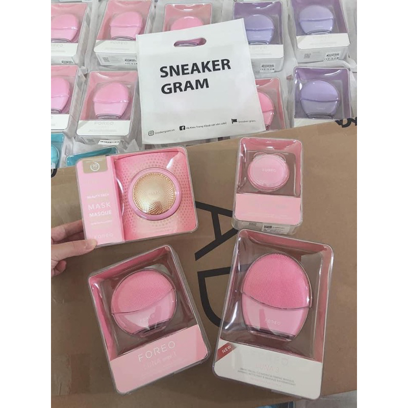 Máy rửa mặt FOREO LUNA 3 chính hãng - Đủ bill