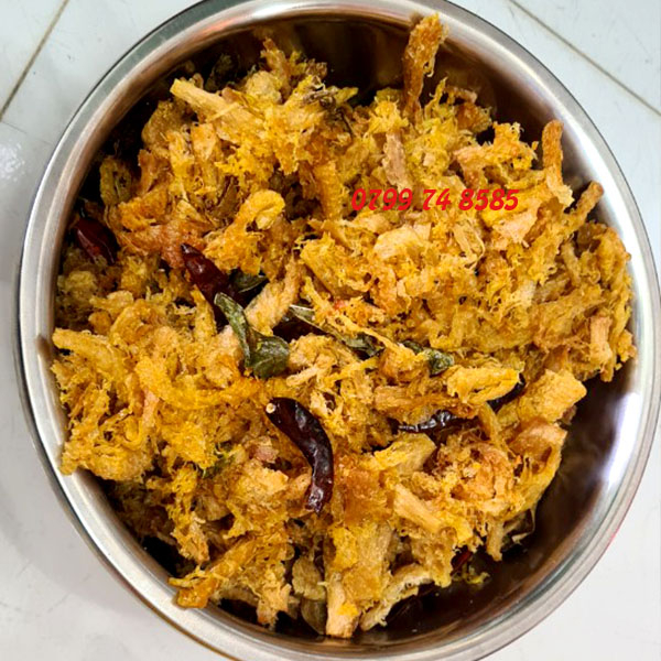 Khô Gà Lá Chanh Chay Gói 200 gr Nhà Làm - Món ăn thuần chay