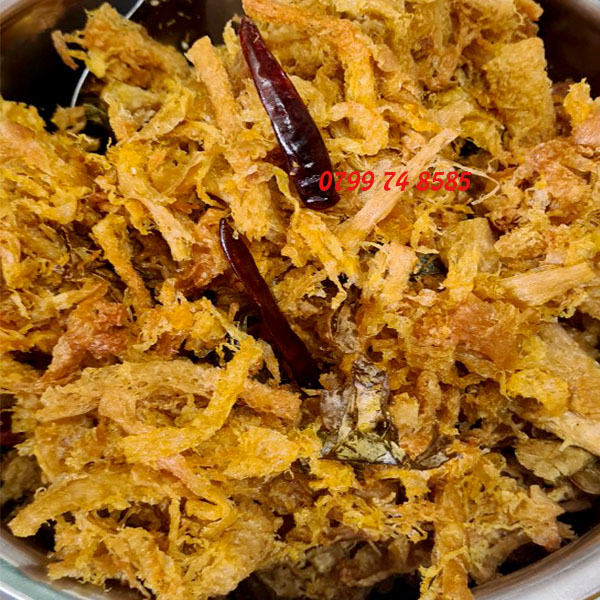 Khô Gà Lá Chanh Chay Gói 200 gr Nhà Làm - Món ăn thuần chay