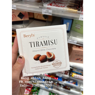 Beryl's Tiramisu Hạnh nhân phủ Socola Sữa