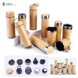 Bình giữ nhiệt vỏ tre lõi , lọc SUS 304 nhiều mẫu lựa chọn