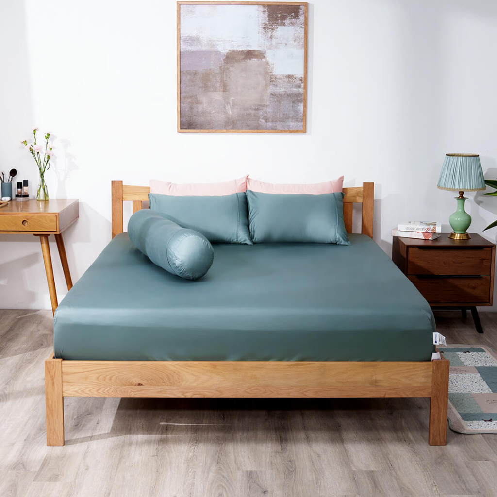 Bộ Ga chun Cotton satin Amando The Essentials Đơn sắc