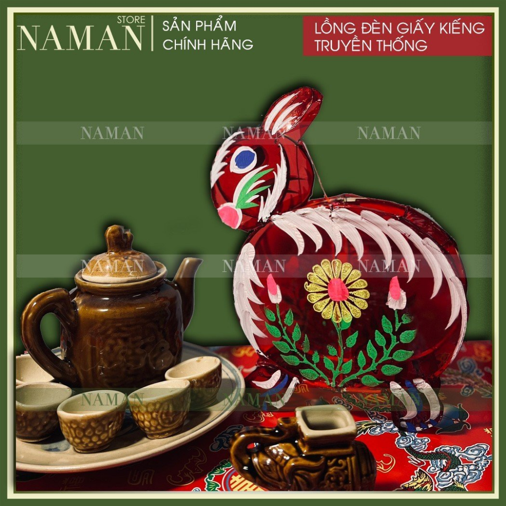 Giấy kiếng truyền thống trang trí trung thu