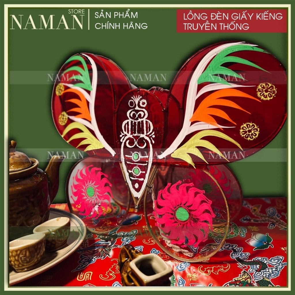 Giấy kiếng truyền thống trang trí trung thu