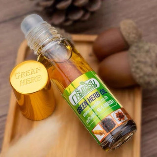 Dầu Sâm Thảo Dược dạng lăn hiệu Green Herb Thái Lan