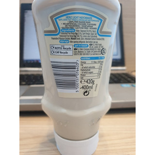 Xốt Mayonnaise Light Heinz 400ml (Ít Béo)