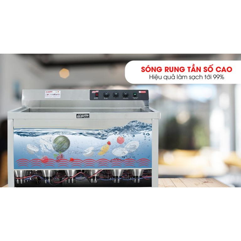 Máy rửa bát chén siêu âm chậu đơn NS-1000SS NEWSUN