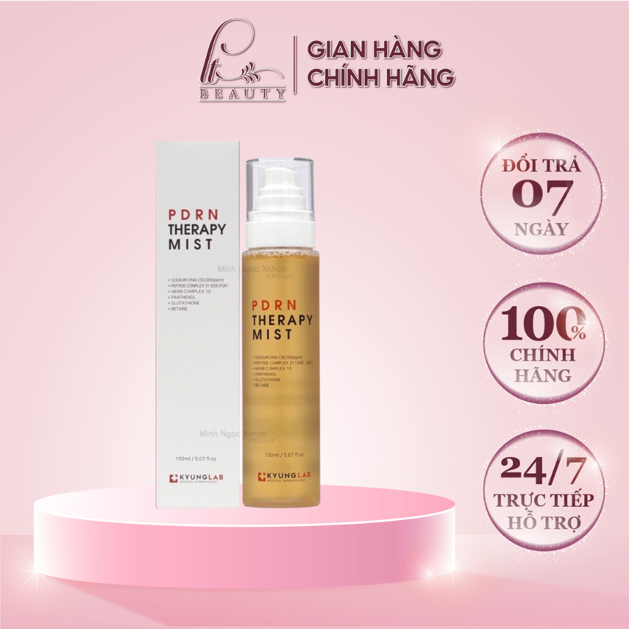 Xịt khoáng Kyung Lab PDNR Therapy Mist xịt dưỡng tế bào gốc tăng collagen cấp ẩm phục hồi bảo vệ da 150ml