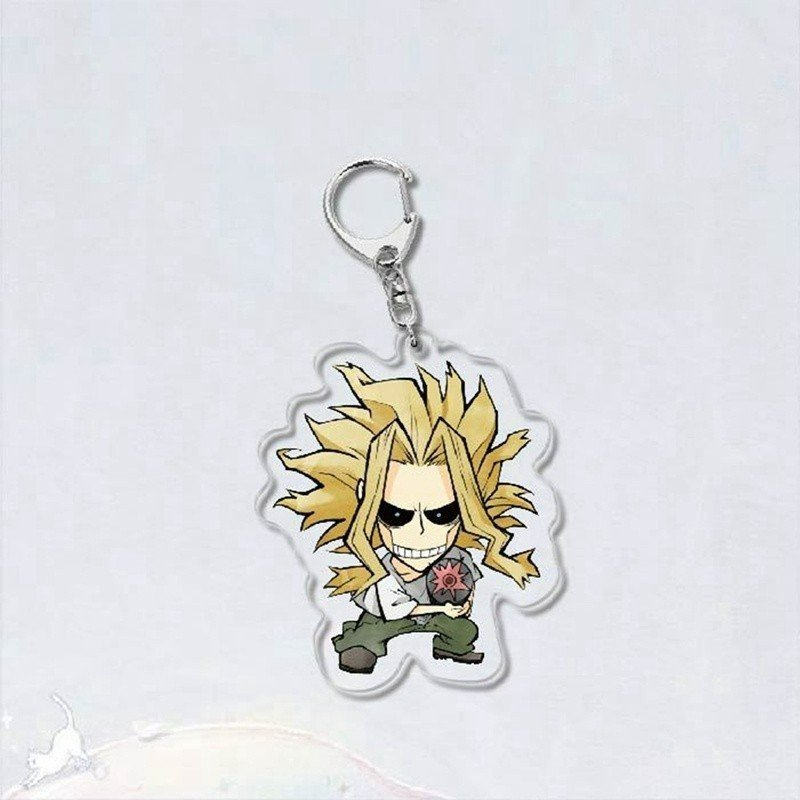 Móc khóa Boku No Hero Academia Học viện anh hùng in hình anime chibi Mica trong acrylic