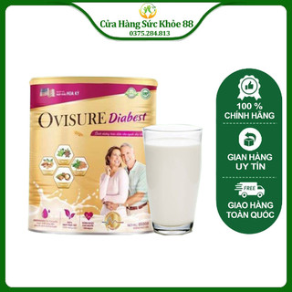 Sữa Hạt Tiểu Đường Ovisure Diabest Giúp Kiểm Soát Tốt Đường Huyết 650Gram