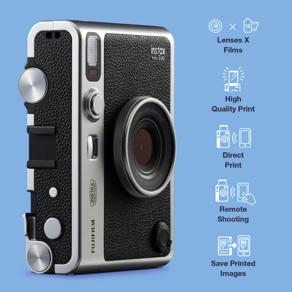 Máy ảnh lấy liền FUJIFILM Instax Mini Evo Hybrid - Hàng chính hãng