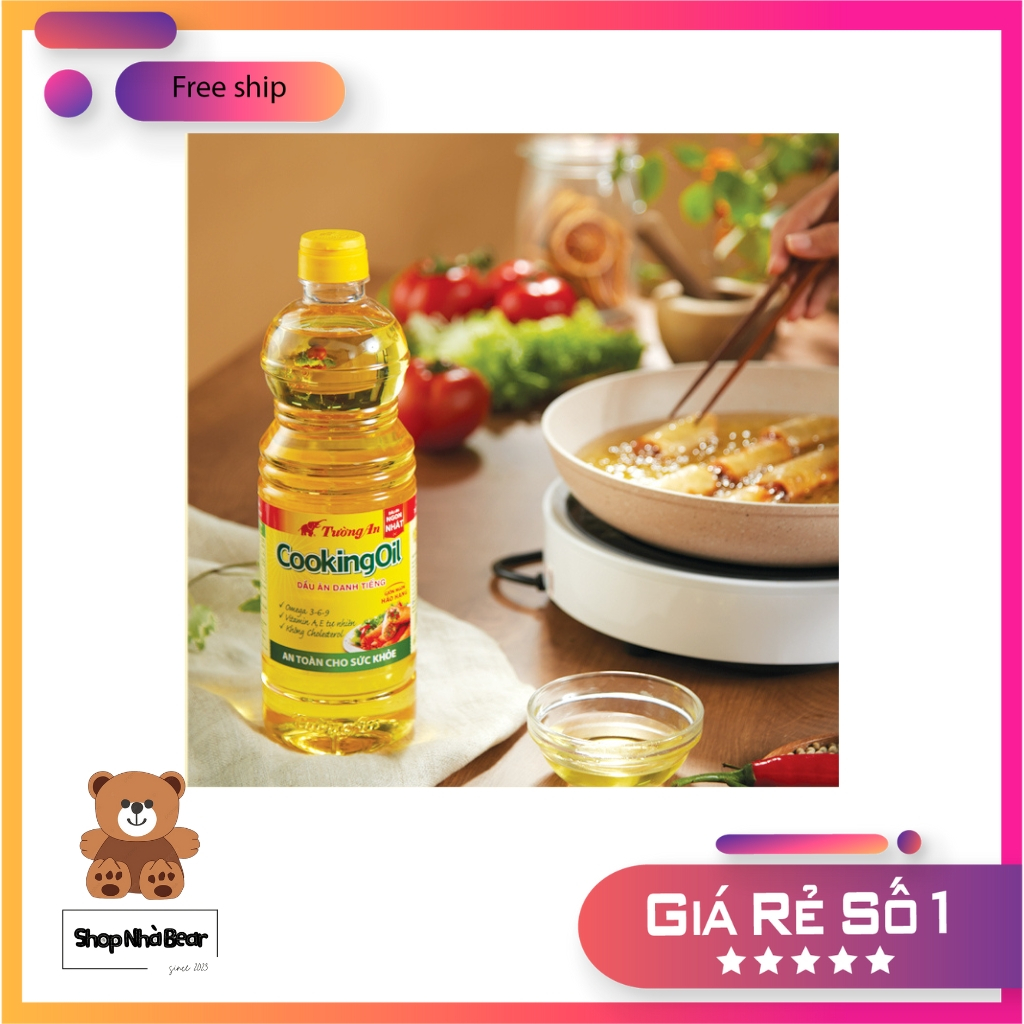Dầu Ăn Thực Vật Tường An Cooking Oil 400ml
