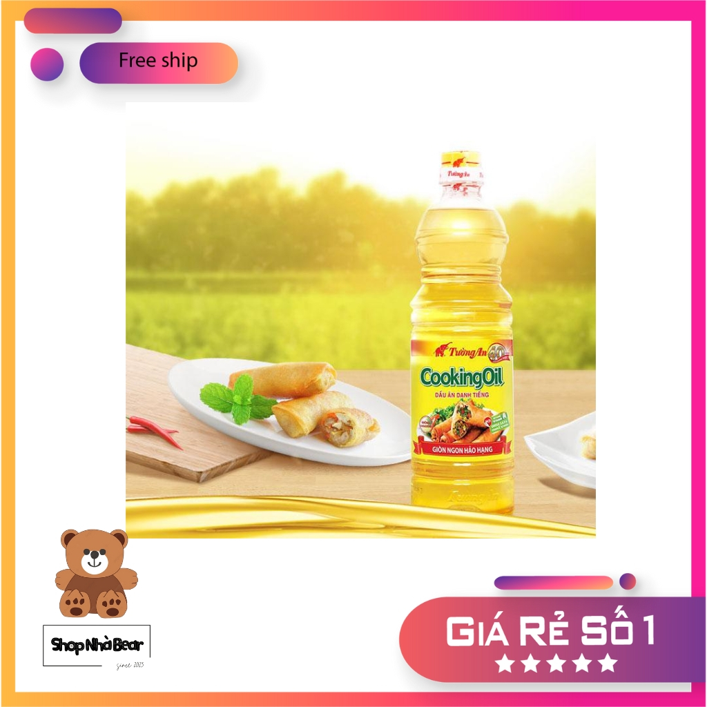 Dầu Ăn Thực Vật Tường An Cooking Oil 400ml