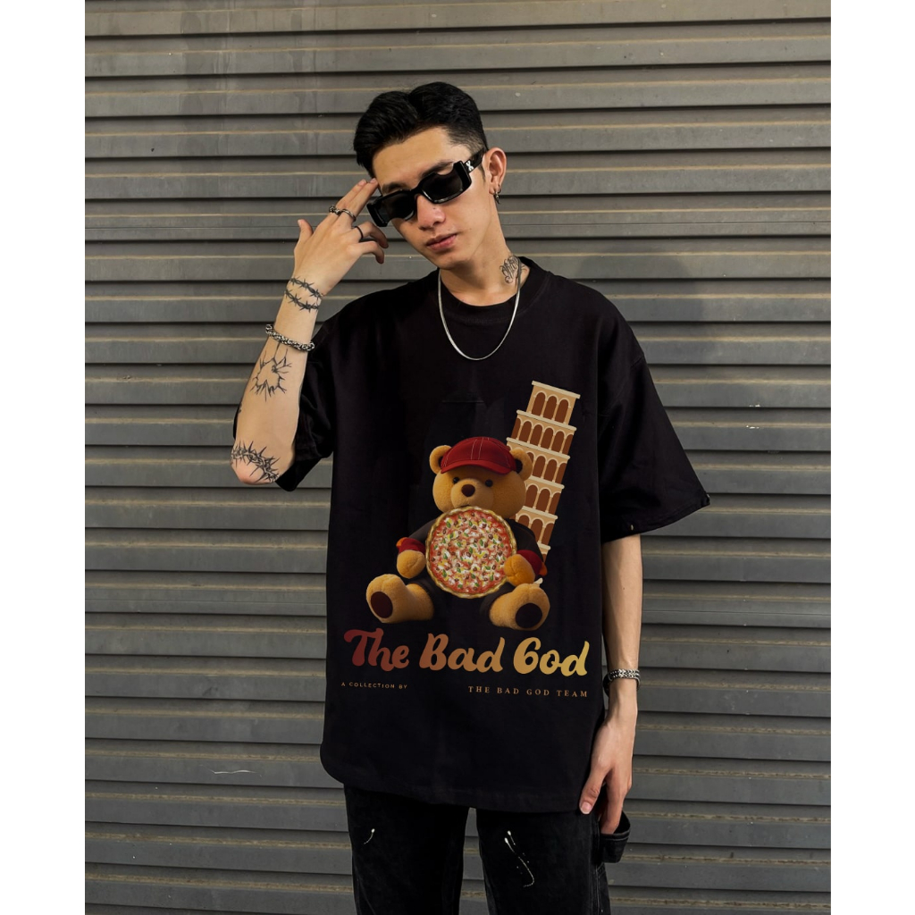 Áo thun The Bad God Pizza Passion Tee