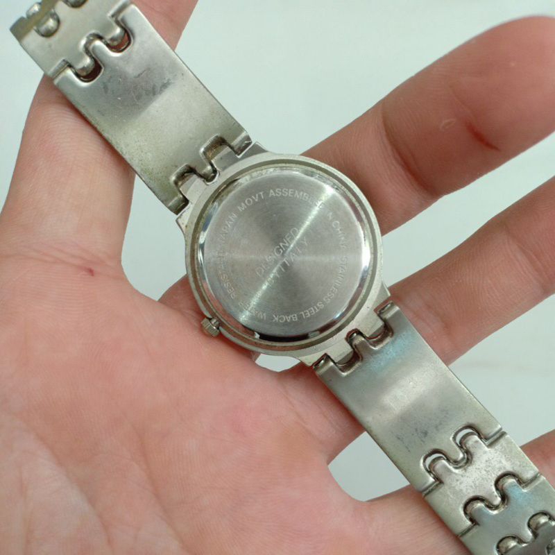 Đồng hồ si nhật nam hiệu LA MONTAGNA màu bạc phù hợp nam tay vừa và nhỏ