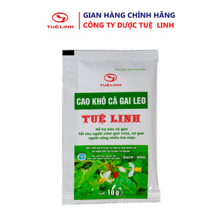 ✅Cao khô Cà gai leo Tuệ Linh - - Giải độc gan, hạ men gan, tăng cường chức năng gan Gói 10g