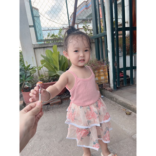 Set 2 Dây Váy Tầng Xoè