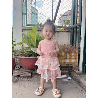 Set 2 Dây Váy Tầng Xoè