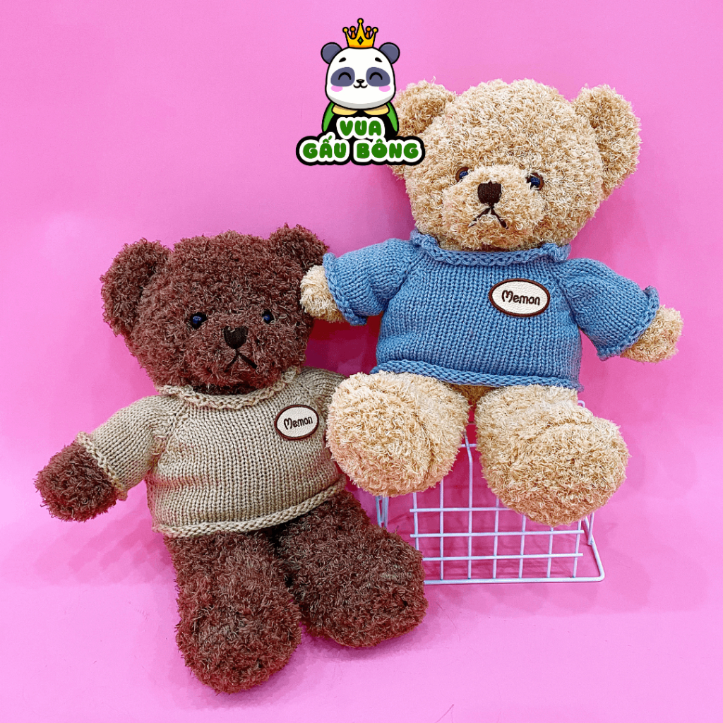 Gấu bông teddy ghi âm giọng nói cao cấp Vua Gấu Bông