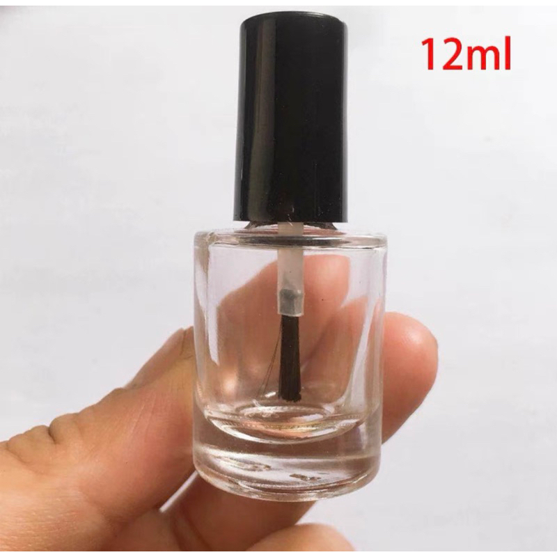 Chai Lọ  Hũ thuỷ tinh rỗng đựng sơn móng tay keo dán dung tích 12ml