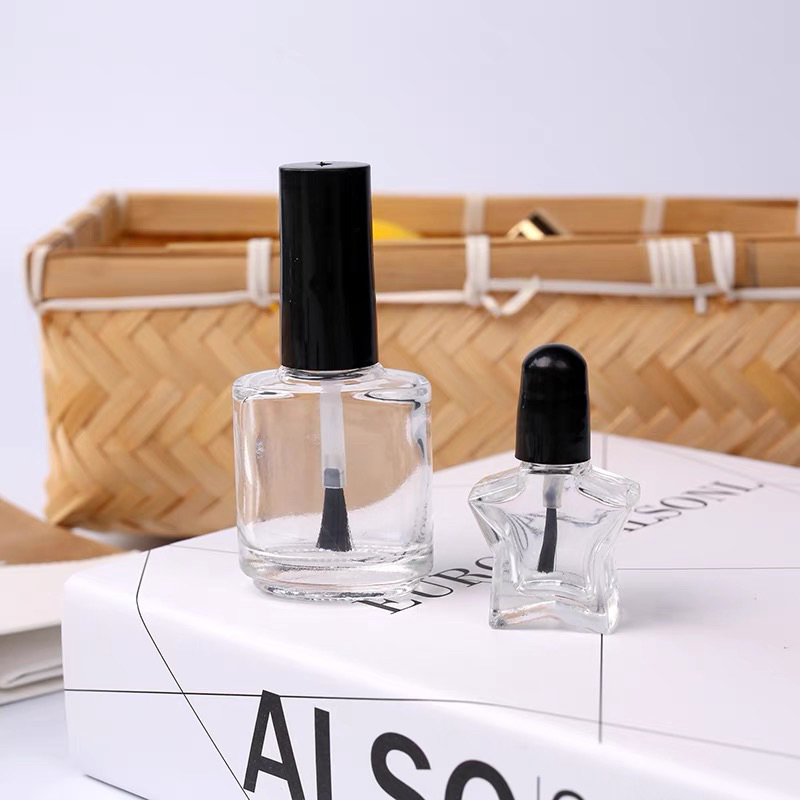 Chai Lọ  Hũ thuỷ tinh rỗng đựng sơn móng tay keo dán dung tích 12ml