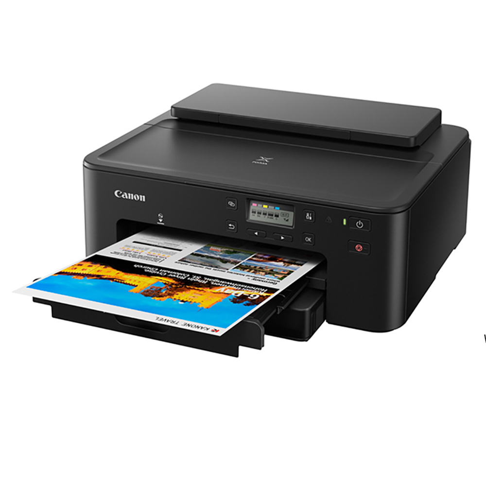 Máy in phun màu Canon Pixma TS707. Máy in WIFI đảo mặt tự động CHÍNH HÃNG BẢO HÀNH 12 THÁNG - Vanphongstar