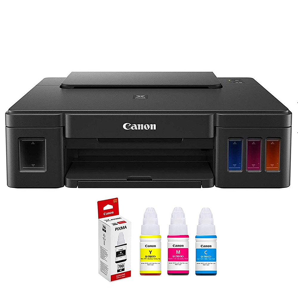 Máy In Phun Màu Canon PIXMA G1010/G1020 kèm mực chính hãng bảo hành Canon 12 tháng mới 100%. Lỗi 1 đổi 1  - Vanphongstar