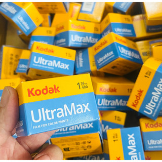 Kodak Ultramax 400 36exp Date 03/2027 Phiên bản mới film 35mm loại hộp lẻ Single box 1 hộp có 1 cuộn