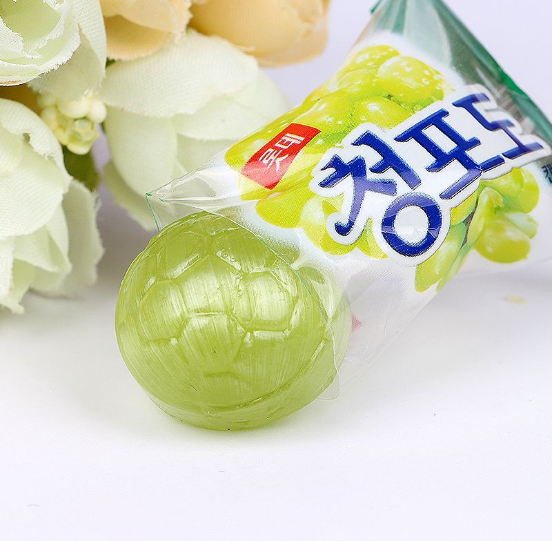 Kẹo Ngậm Nho Xanh Lotte Hàn Quốc Gói 153G