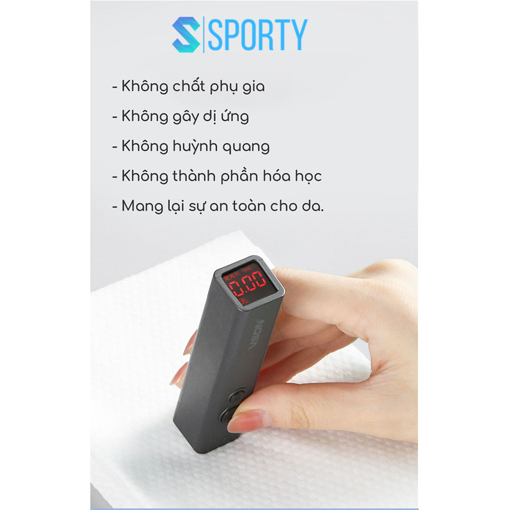 Khăn tắm và khăn mặt SPORTY nhỏ gọn, tiện lợi làm từ vải không dệt mềm mịn thấm hút nhanh, tái sử dụng nhiều lần