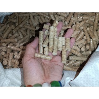 [HCM HỎA TỐC]1kg gỗ nén 8mm lót chuồng cho hamster, thỏ,bọ, cát gỗ vệ sinh cho mèo
