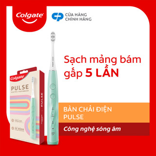 Bàn chải điện Colgate PULSE công nghệ sóng âm, sạch mảng bám gấp 5 lần