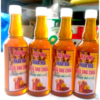 700ml Mật ong phấn hoa sữa ong chúa nguyên chất .
