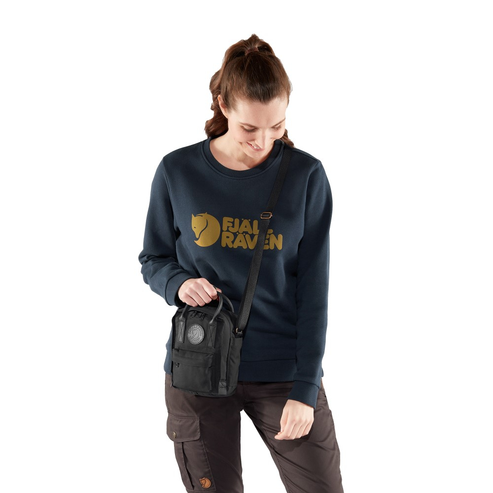 Túi đeo chéo Fjallraven Kanken No. 2 Black Sling Unisex Nam Nữ