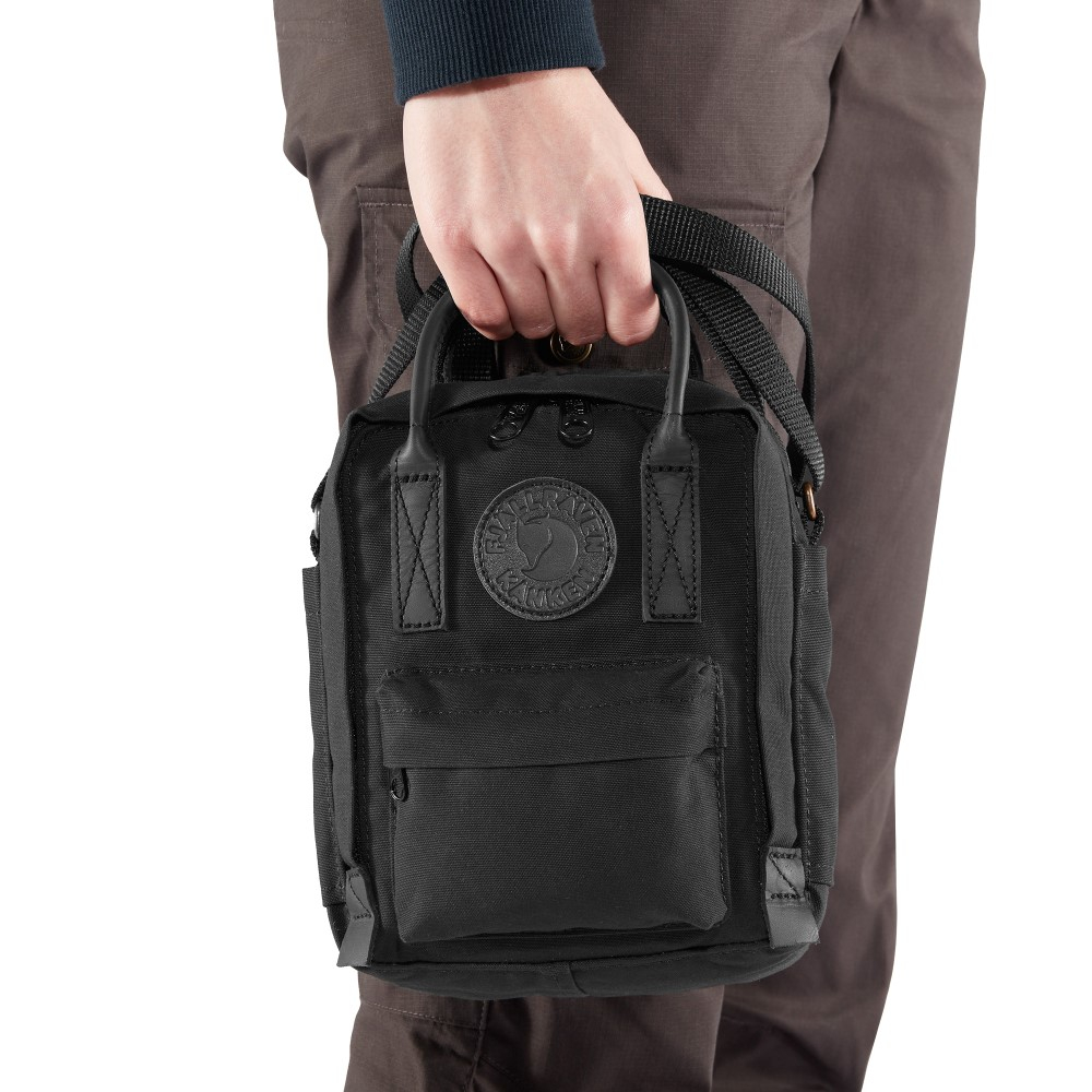 Túi đeo chéo Fjallraven Kanken No. 2 Black Sling Unisex Nam Nữ