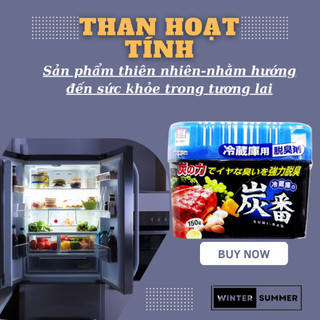 Hộp khử mùi tủ lạnh than hoạt tính KOKUBO nội địa Nhật Bản-Đánh Bay Tất Cả Các Loại Mùi Khó Chịu Trong Tủ Lạnh Của Bạn