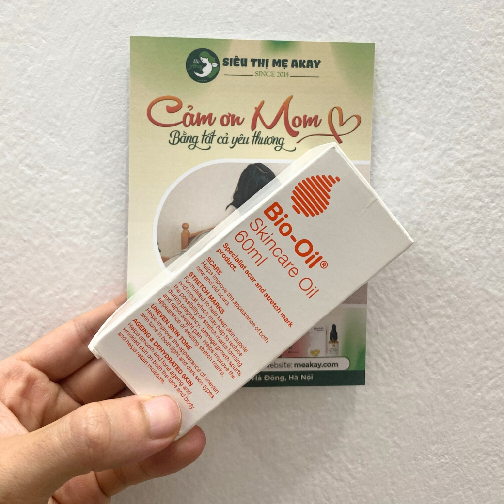 Dầu làm mờ rạn da Bio Oil, nhập khẩu Úc, bào chế thảo dược thiên nhiên làm mờ sẹo, chống rạn da- Mẹ Akay