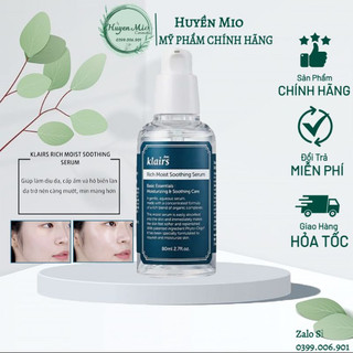 Klairs / Tinh Chất Dưỡng Ẩm Klairs Rich Moist Soothing Serum - Huyenmio