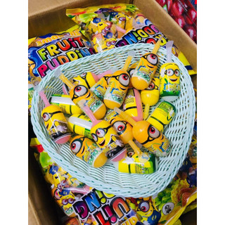 Thạch Rau Câu Trái Cây Fruit Pudding Minions ( Bịch 24 cây )