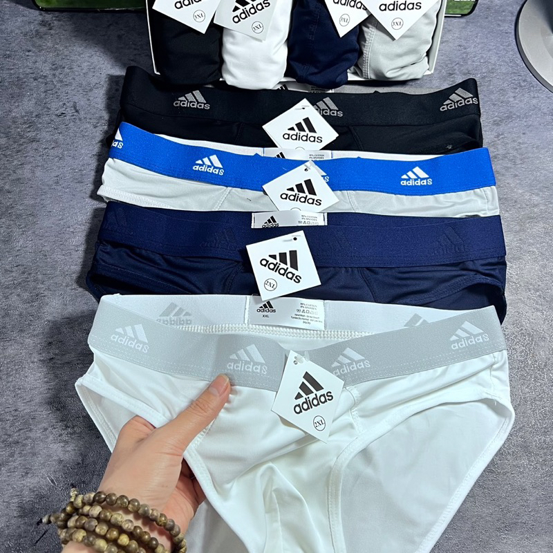 COMBO 10 QUẦN LÓT NAM ADIDAS THUN LẠNH THẤM HÚT MỒ HÔI,CO GIÃN BỐN CHIỀU, HÌNH THẬT SHOP CHỤP.