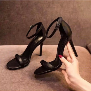 Giày Cao Gót Công Sở 9P Bít Gót Da Xịn