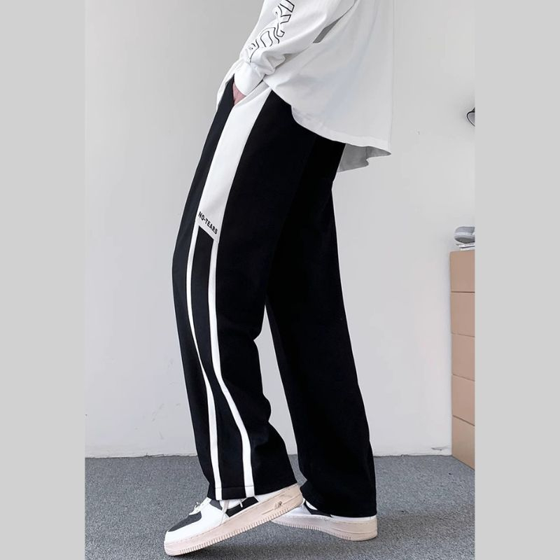 Quần Dài Nam Nữ Unisex Chất Nỉ Dày Dặn Phối Viền Hai Bên Phong Cách Ulzzang Thời Trang Zenkonu QUAN NAM 143V3