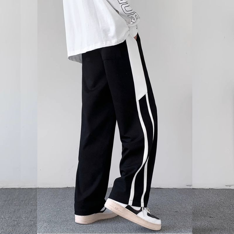 Quần Dài Nam Nữ Unisex Chất Nỉ Dày Dặn Phối Viền Hai Bên Phong Cách Ulzzang Thời Trang Zenkonu QUAN NAM 143V3