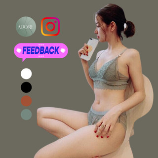 (Feedback Thật) Set Đồ Lót Hannil Không Gọng Có Đệm Cotton Nhẹ 5079 Adore Lingerie