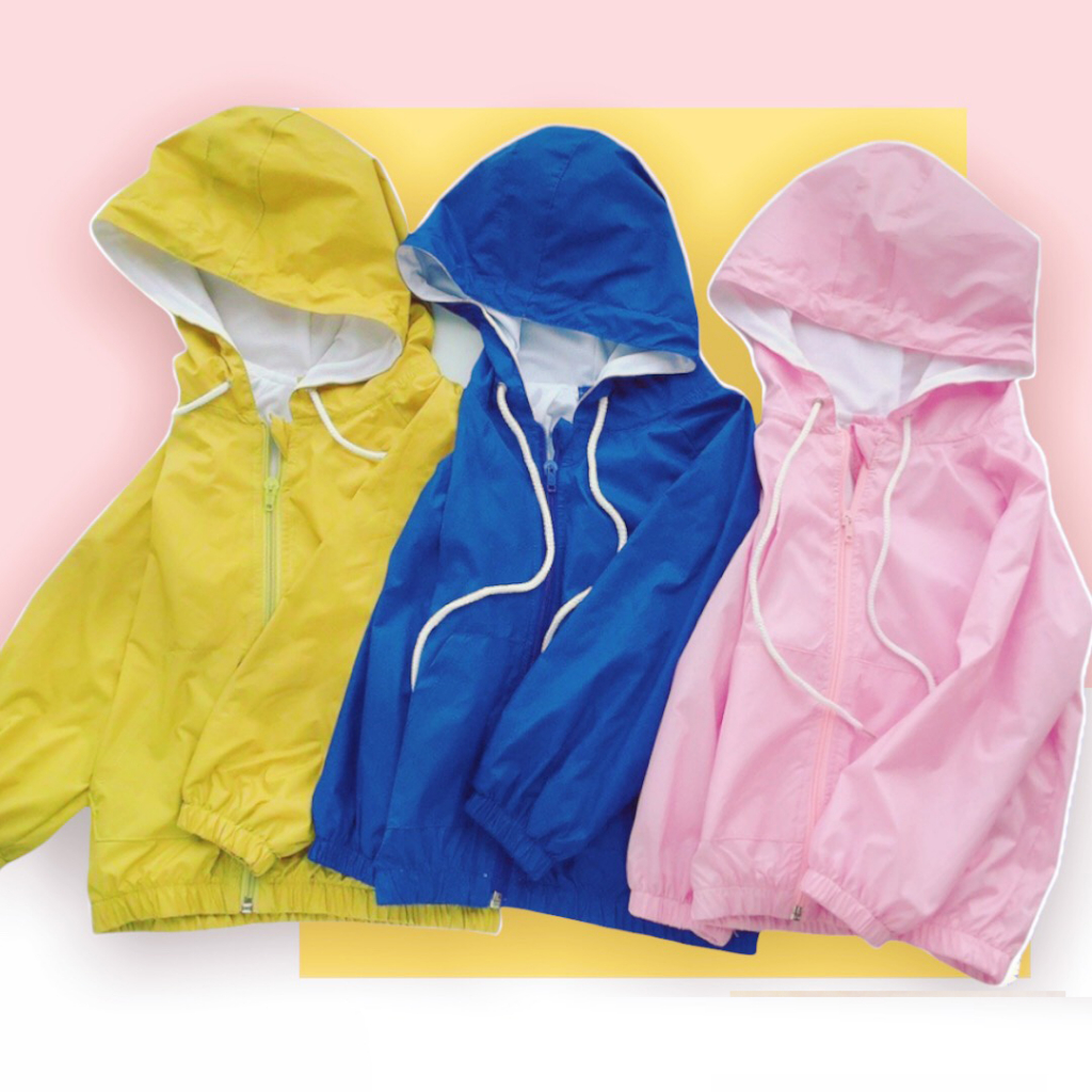 Áo khoác gió trẻ em Medokids thu đông cho bé trai, bé gái 2 lớp cho bé từ 10-32kg