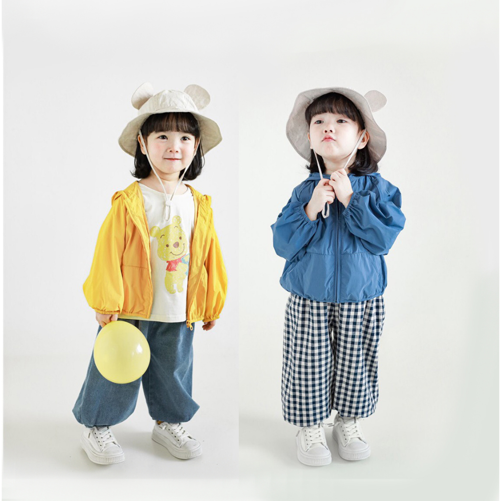 Áo khoác gió trẻ em Medokids thu đông cho bé trai, bé gái 2 lớp cho bé từ 10-32kg