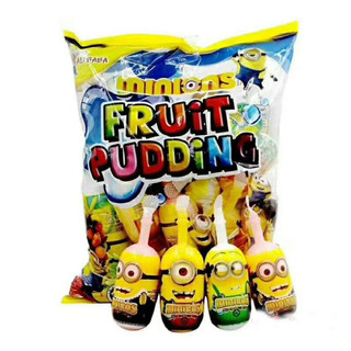 Thạch Rau Câu Trái Cây Fruit Pudding Minions ( Bịch 24 cây )