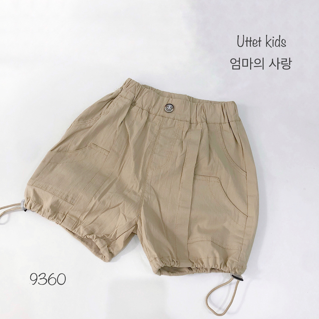 QUẦN SHORT PHONG CÁCH HÀN QUỐC 9336 DÀNH CHO BÉ GÁI VÀ BÉ TRAI